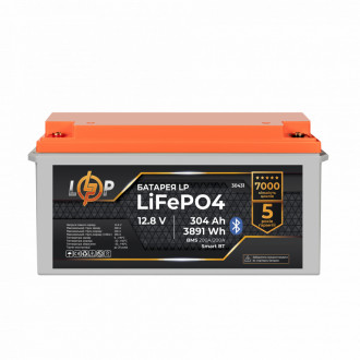 Акумулятор LP LiFePO4 12,8V - 304 Ah (3891Wh) (BMS 200A/200А) пластик Smart BT-[articul]