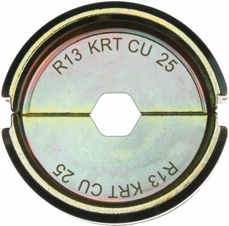 Матриця обтискна для кабелів та конекторів MILWAUKEE, R13 KRT Cu 25-4932498422