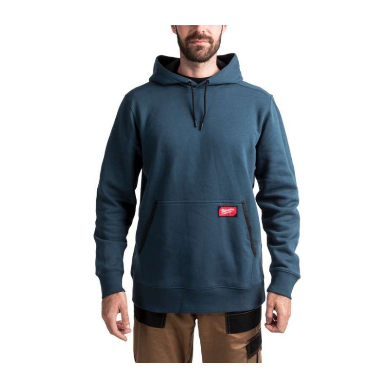 Толстовка WHMW MILWAUKEE, з капюшоном, синя, розмір S-4932493126