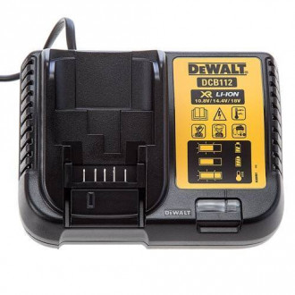 Зарядний пристрій DeWALT, XR Li-Ion 10,8V - 18V, ток 2,0А, 0,36 кг-[articul]