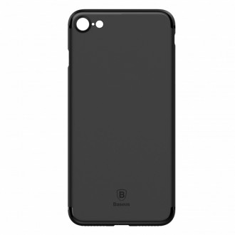 Чохол Baseus для iPhone SE 2020/8/7 Slim Solid Black (WIAPIPH7-CTA01)-[articul]