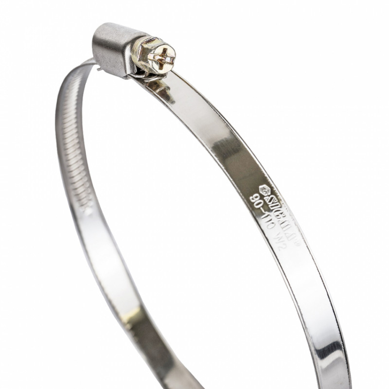 Хомут черв'ячний нержавіючий 9мм D90-110мм 10шт Sigma (2510171)-2510171