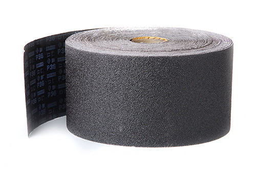 Папір шліфувальний тканинний рулон (карбід кремнію) 200мм*50м P100 APRO-828174