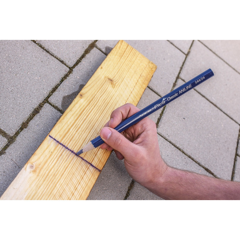 Олівець універсальний Pica Classic ANILINE 544/24, фіолетовий, 100шт-544/24-100