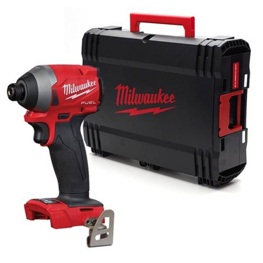 Імпульсний ударний акумуляторний шуруповерт 1/4" HEX MILWAUKEE, M18 FID-0X, 203Нм (HDкейс) (заміна на 4933464087)-4933451447