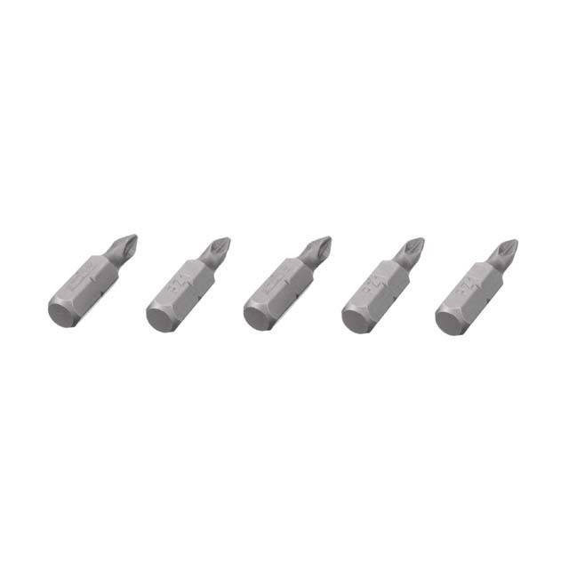 Комплект викруткових насадок, PZ1, 1/4"×25 мм, ACR, S2, 5 од., STORM INTERTOOL VT-0208-VT-0208