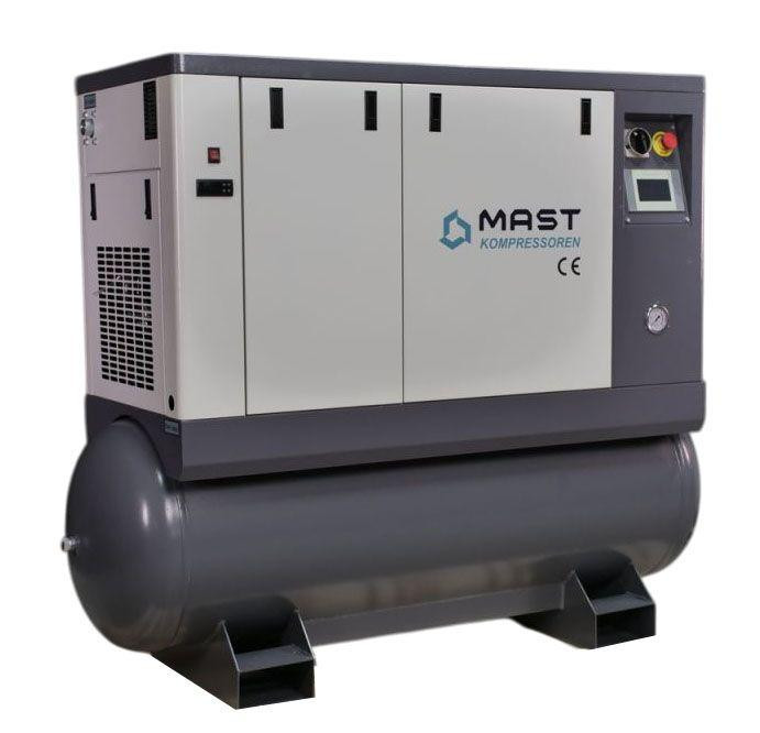 Гвинтовий компресор Mast LZN-8 COMBO inverter (осушувач + ресивер 300 л, двигун на постійних магнітах)-LZN-8 300L