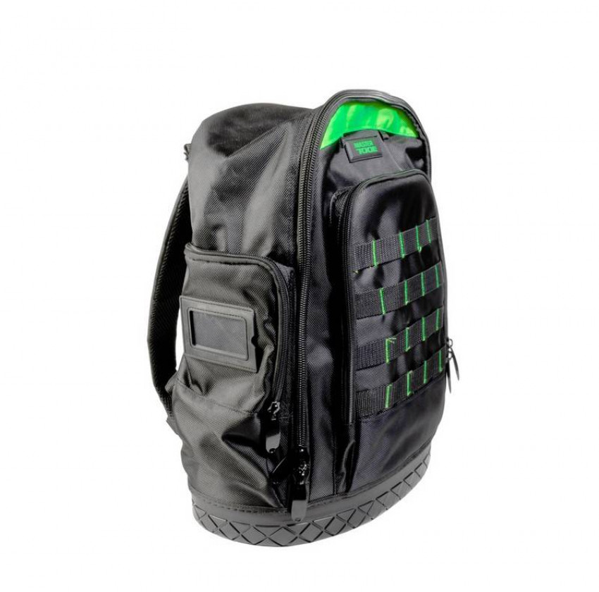 Рюкзак MASTERTOOL 380х180х480 мм 1680 DEN 22 кишені пластикове дно 79-1934-79-1934