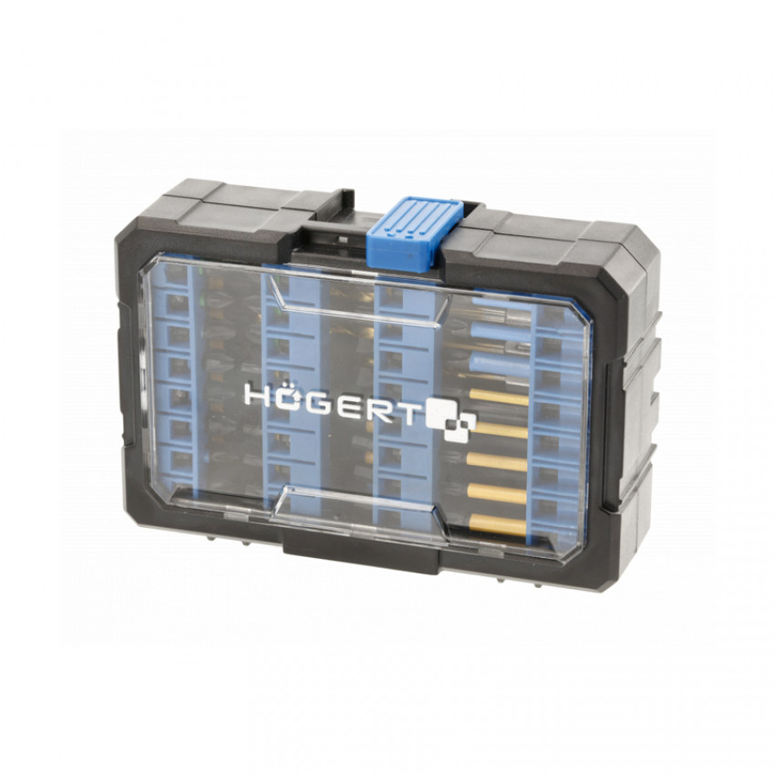 Набір ударних біт зі свердлами по металу HOEGERT 56 HT1S803-HT1S803