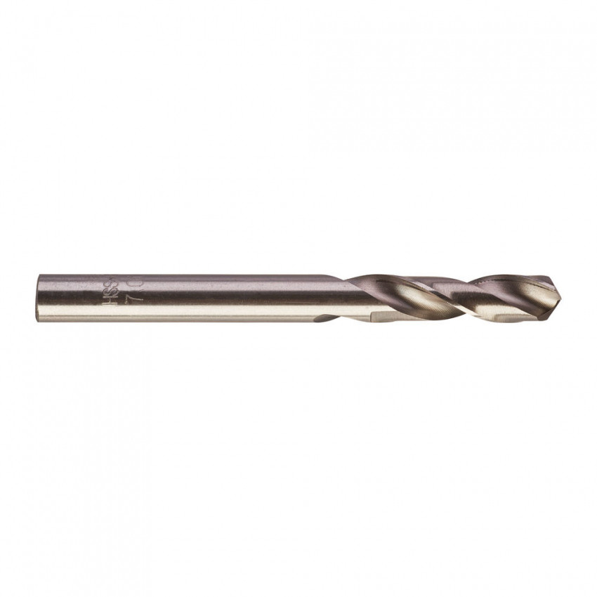 Свердло по металу HSS-G MILWAUKEE DIN1897, Ø7,0х74х34мм, скорочене, (5шт)-4932352216