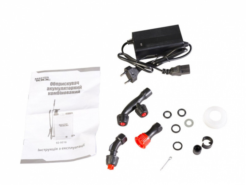 Обприскувач акумуляторний комбінований MASTERTOOL "Classic" 16 л 12 V 8 Аг 92-9516-92-9516