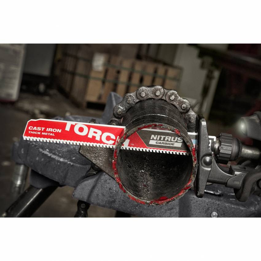 Полотно для шаб. пили TORCH CARBIDE NITRUS MILWAUKEE, 300мм / крок зуба 3,6мм, (5шт), (метал) 1-48005563
