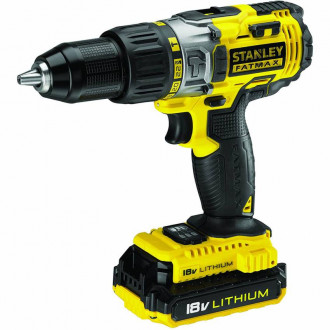 Дриль-шуруповерт ударний акумуляторний STANLEY FATMAX FMC626C2K