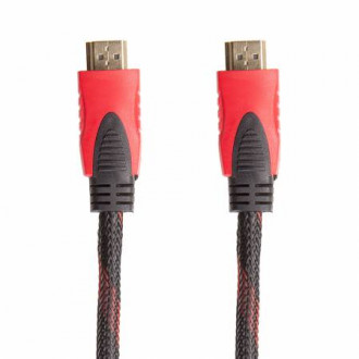 Відео кабель PowerPlant HDMI - HDMI, 25м, позолочені конектори, 1.4V, Nylon, Double ferrites