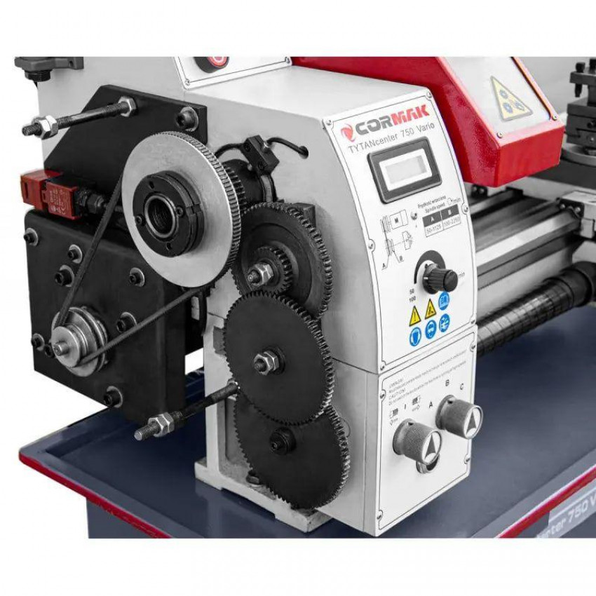 Токарний верстат CORMAK TYTAN 750 VARIO DRO-TYTANCENTER750DRO