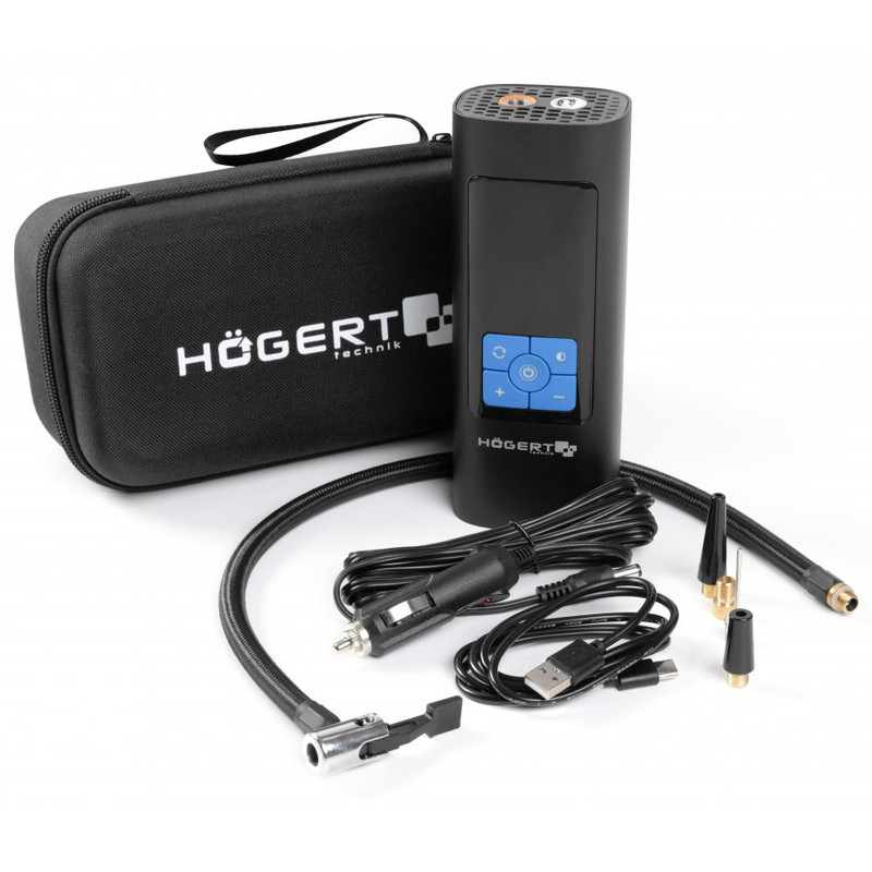 Міні-компресор з функцією зарядного пристрою HOEGERT 10 (HT8G626)-HT8G626
