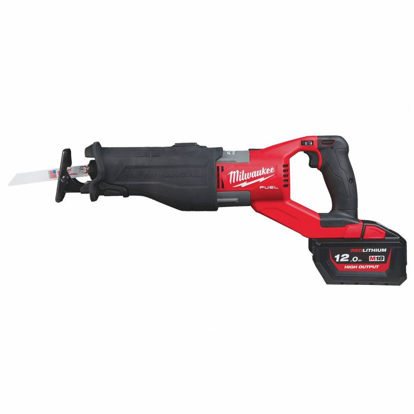 Пила шабельна акумуляторна MILWAUKEE, M18 FSX-121C ( заряд.пристрій, 1 акум.Х 12Ач, кейс)-4933464484