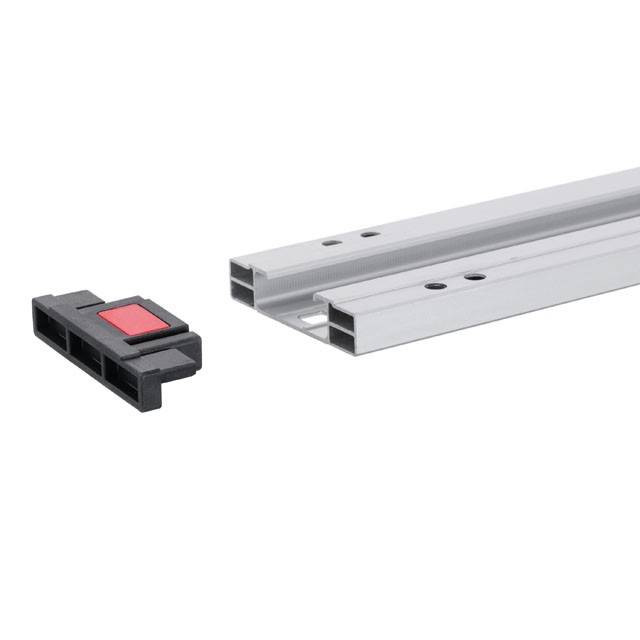 Шина напрямна універсальна 1250 мм з зажимами, зусилля затиску до 50 кг INTERTOOL HT-6072-HT-6072