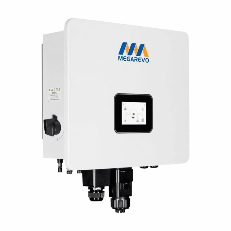 Гібридний однофазний інвертор Megarevo for LP R6KL1DA-G2S (6kW, 48V, LCD дисплей, GEN порт)-