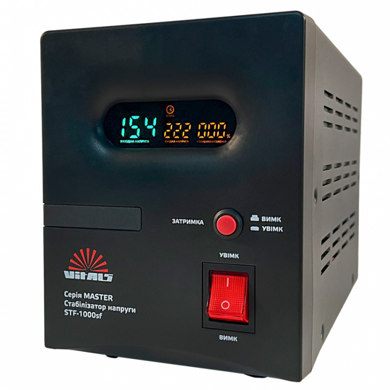 Стабілізатор напруги Vitals Master STF-1000sf-246602