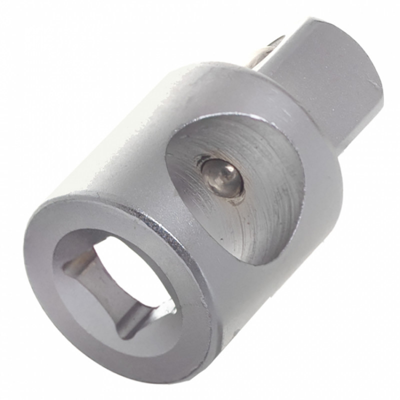 Перехідник 3/8"(мама)-1/2"(папа) CrV з отвором для коміра CrV Sigma (6055261)-6055261