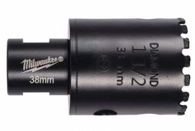 Коронка алмазна M14 Diamond Max MILWAUKEE, Ø38мм (суха)-[articul]