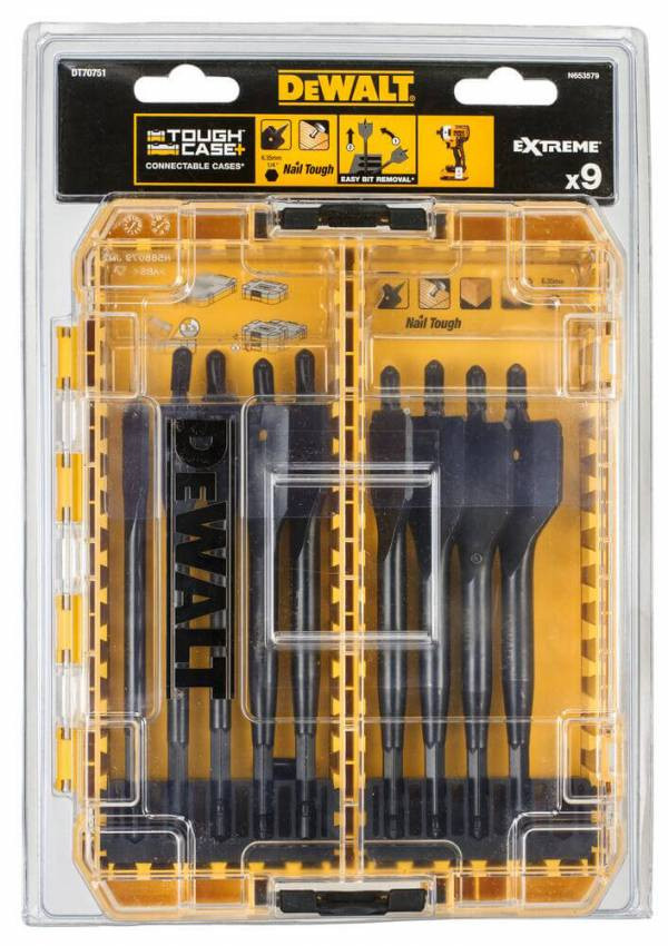Набір пір'яних свердлів DeWALT DT70751-DT70751
