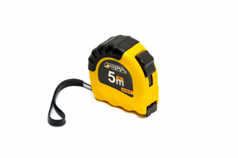 Рулетка MASTERTOOL "Shiftlock" 5 м 19 мм нейлонове покриття 62-5019-62-5019