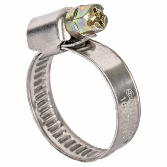 Хомут черв'ячний нержавіючий 9мм D16-27мм 25шт Sigma (2510051)-[articul]