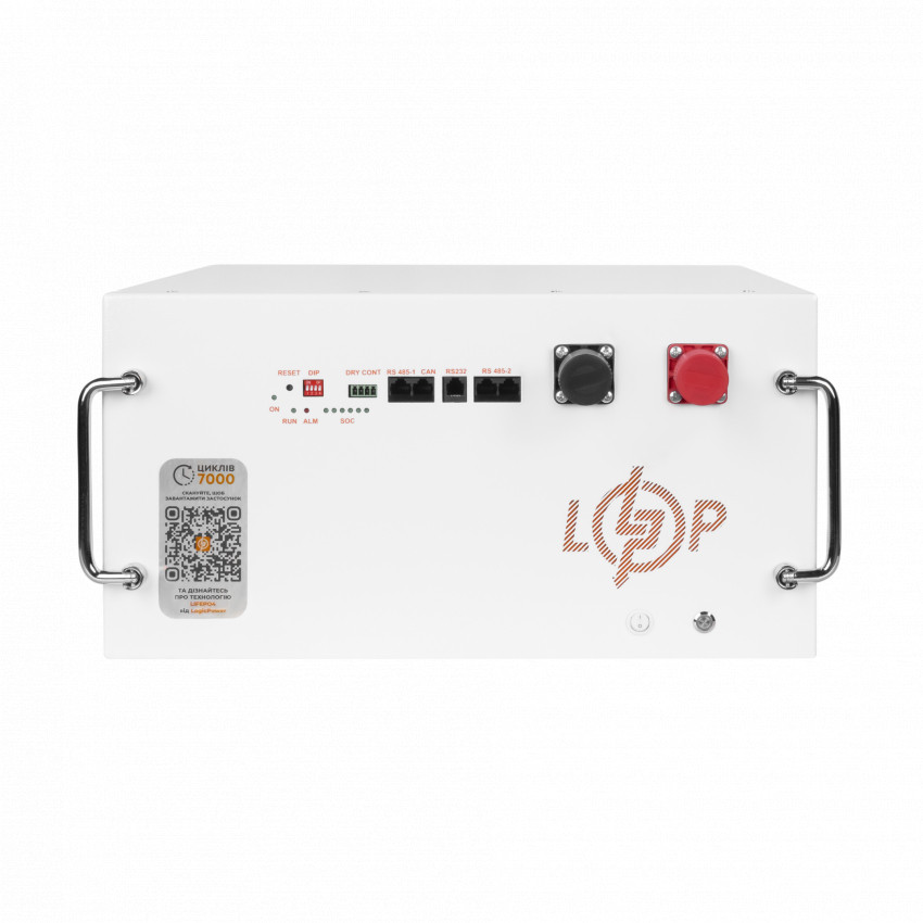 Акумулятор LP LiFePO4 51,2V - 280 Ah (14336Wh) (BMS JK 200A/100А) RM RS485/CAN WH-