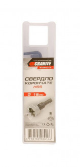 Свердло корончате GRANITE HSS 16 мм 6-08-016