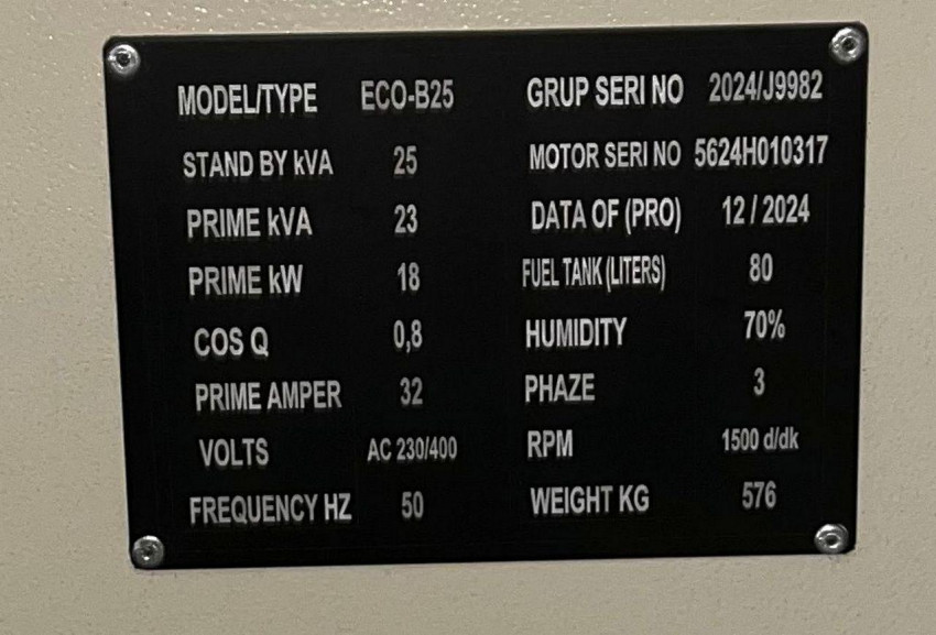 Дизельний генератор TMG POWER ECOB-25-ECOB-25