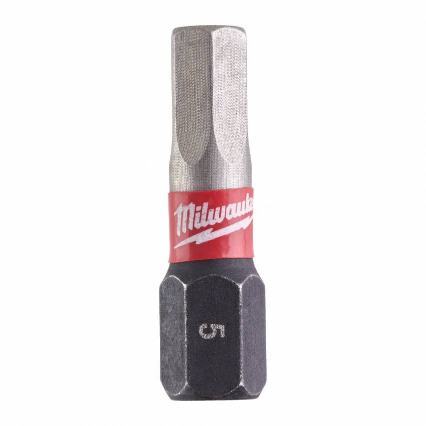 Біта SHOCKWAVE MILWAUKEE, Hex2,5, 25мм, (2шт)-4932430893