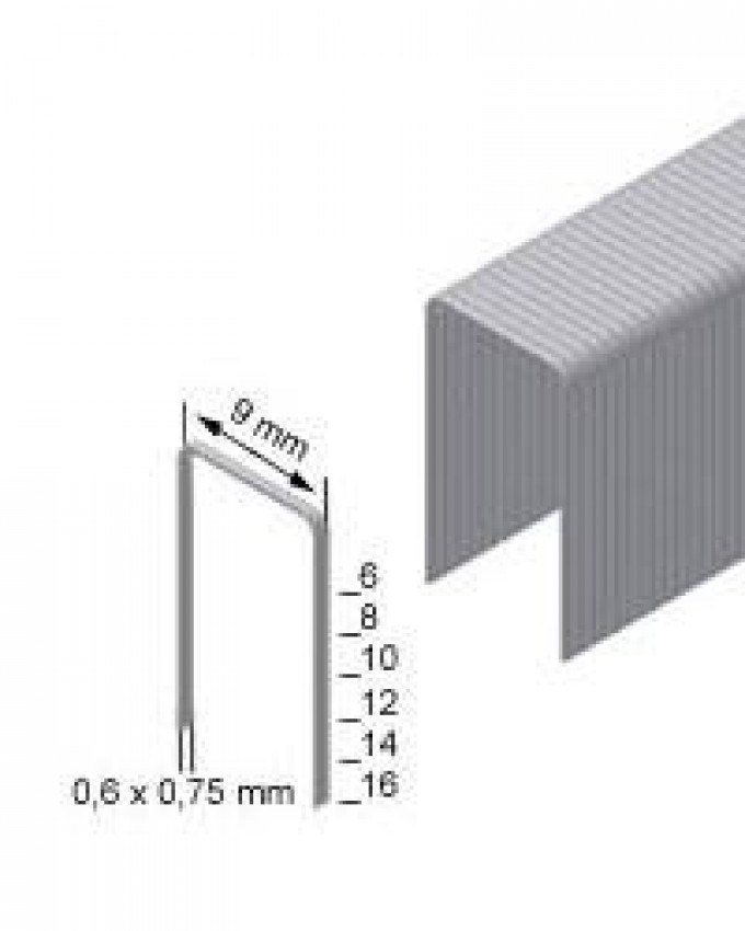 Скоба оббивна Prebena типу V-16 (22,04 тис. шт.)-V-16 x 22,04