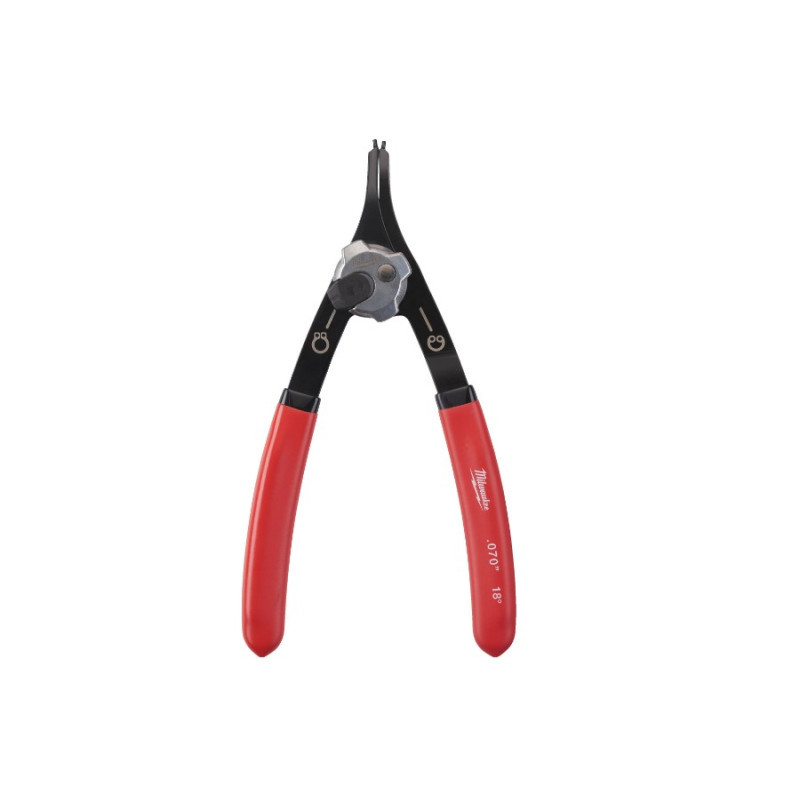 Знімач стопорних кілець прямий MILWAUKEE, 1,8мм, (стискання/розжим)-4932492493