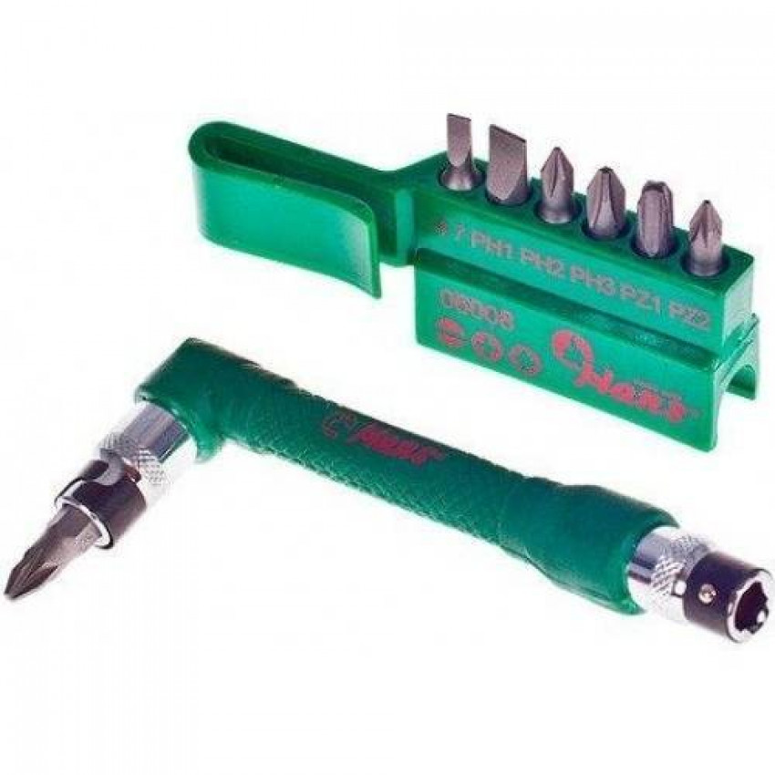 HANS. Набір вставок 1/4", PH, PZ, та шліц. 8 пр. (06008)-06008