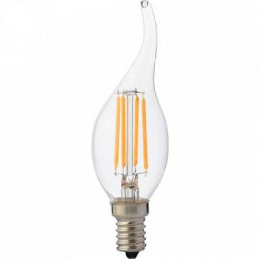 Світлодіодна лампа FILAMENT FLAME-4 4W Е14 4200К-001-014-0004-030