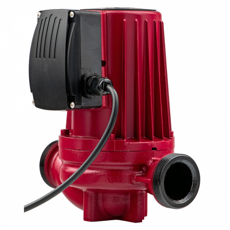 Насос циркуляційний 0.5кВт Hmax 12м Qmax 190л/хв Ø2" 220мм гайки Ø1¼" AQUATICA (774163)-774163