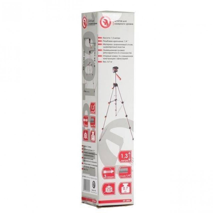 Штатив для лазерного рівня, 1/4" INTERTOOL MT-3053-MT-3053