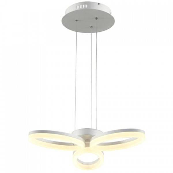 Люстра LED "ELEGANCE-24" 24W 4000K (Біла, чорна)-019-006-0024