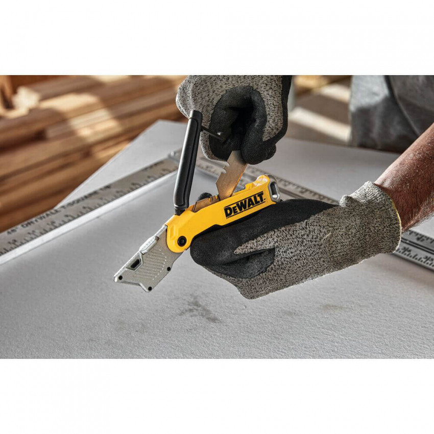 Ніж Utility, складаний з фіксованим трапецієвидним лезом DeWALT DWHT10429-0-DWHT10429-0