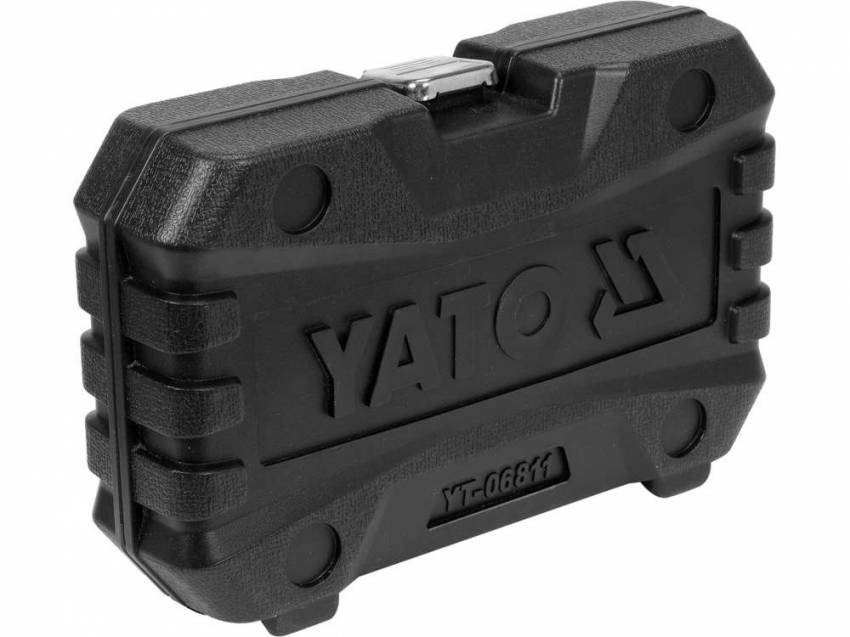 Набір знарядь для ремонту гальмівних колодок YATO: тримач- 1/2", 16 елем.-YT-06811