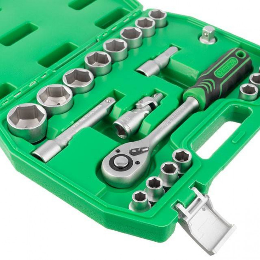 Набір інструментів 21од., 1/2" INTERTOOL ET-6021SP-ET-6021SP