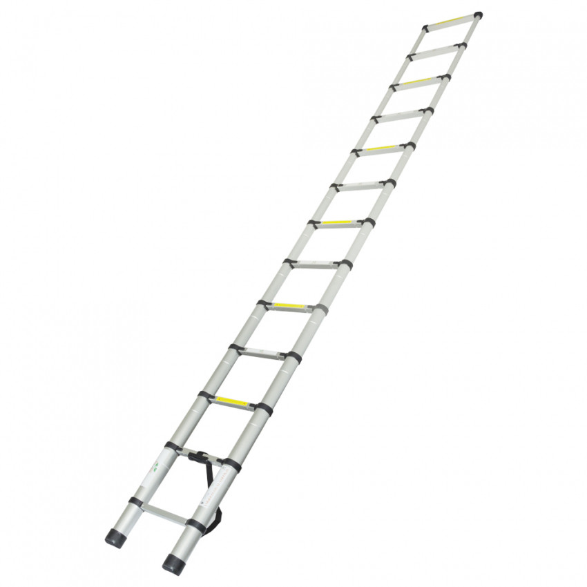Драбина телескопічна 13 сходинок 3.8м SIGMA (5033634)-5033634
