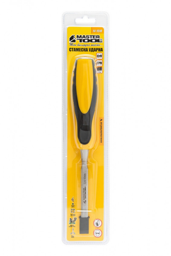 MasterTool Стаміска ударна 10мм, хром-ванадій, Арт.: 14-1510-14-1510