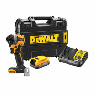 Шуруповерт ударний акумуляторний безщітковий DeWALT DCF850E1T-[articul]