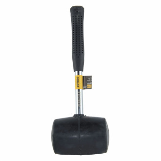 Киянка гумова чорна 900г металева обгумована рукоятка SIGMA (4317501)-[articul]