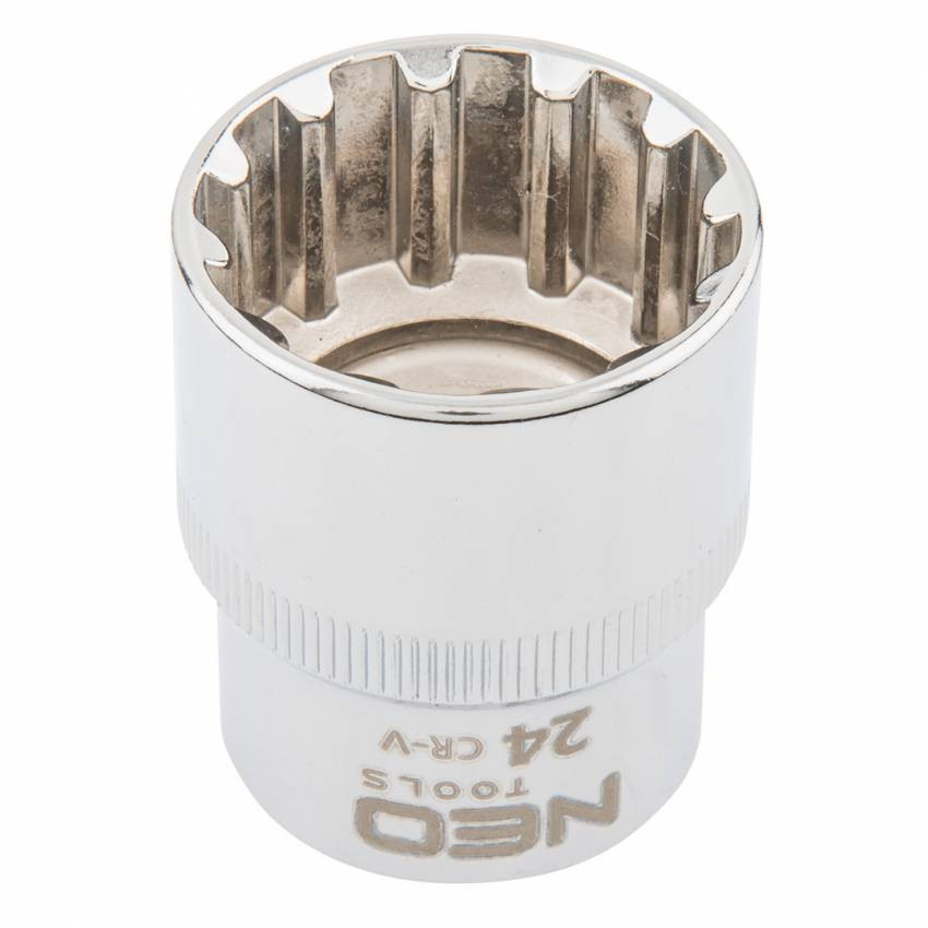 Головка змінна  Spline 1/2" 24 мм-08-596