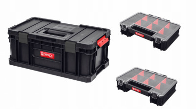 Ящик для інструментів QBRICK SYSTEM TWO TOOLBOX PLUS + 2 органайзера MULTI (5901238252771)-[articul]