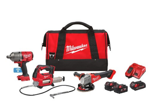 Набір акумуляторних інструментів АГРО M18 FPP3AK-523B MILWAUKEE-4933498576